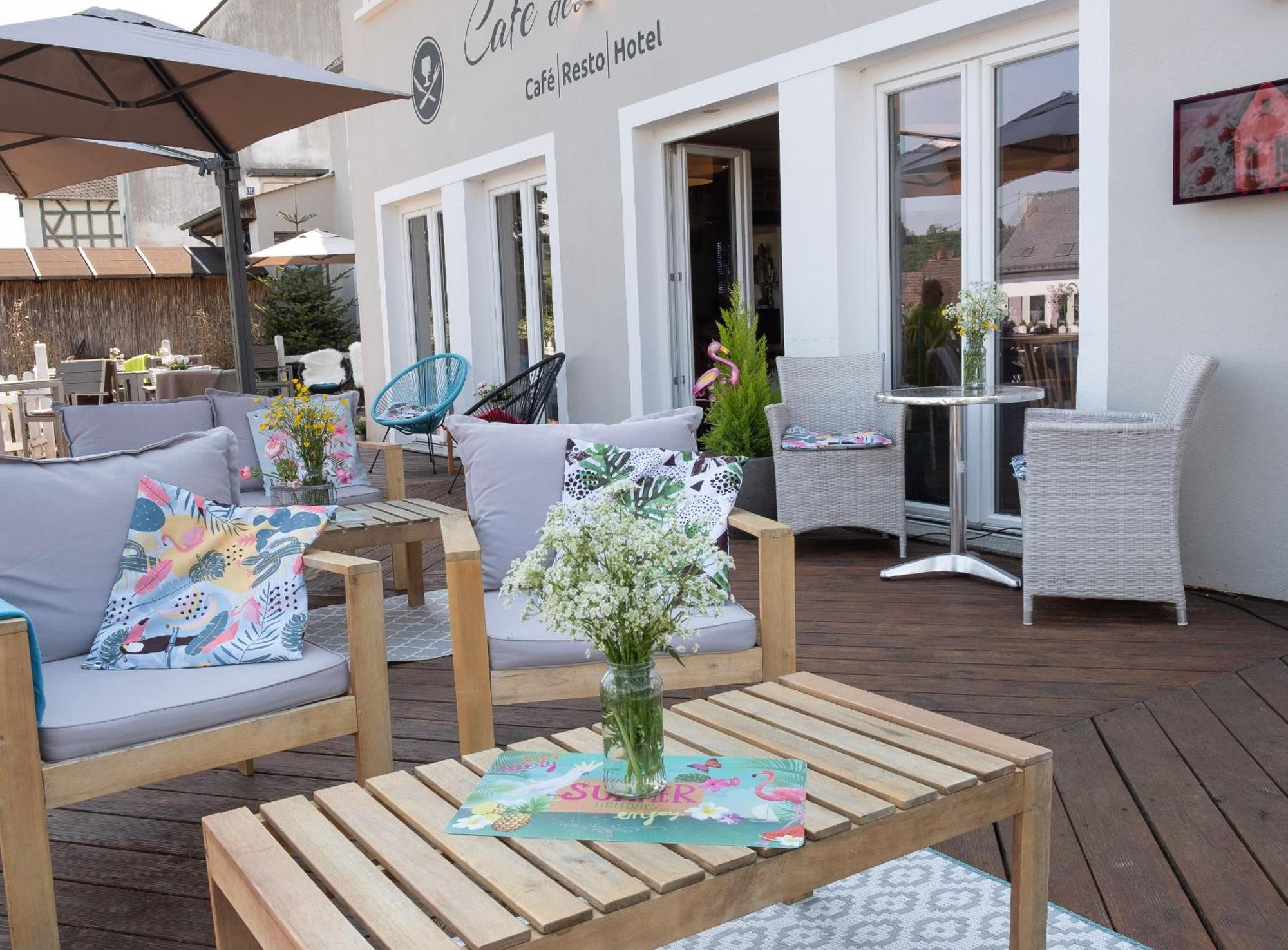 Hotel Café del Maar Schalkenmehren Esterno foto